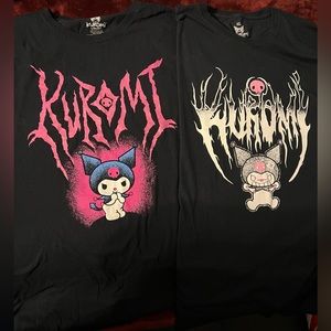 Sanrio Hot Topic Kuromi Unisex T-shirt bundle